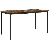 vidaXL Table haute en bois composite