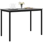 vidaXL Table haute en aggloméré, rectangulaire