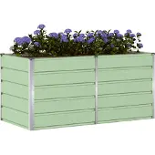 vidaXL Jardinière Vert 160 X 80 X 75 Cm Acier