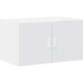 vidaXL Armoire murale blanche 70x42,5x40 cm Bois composite