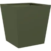vidaXL Jardinières 2 pcs vert olive 40x40x40 cm acier