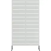vidaXL : écran de protection, 100 x 50 x 180 cm, acier galvanisé, argenté