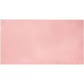 vidaXL Tapis antidérapant en Fourrure artificielle de lapin OLITE Rose