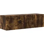 vidaXL Chêne fumé 98 x 31 x 29,5 cm