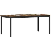 vidaXL Tables de salle à manger, lot de 2, 180 x 90 x 75 cm, aggloméré