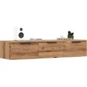vidaXL Armoire murale Artisan-Chêne 102x30x20 cm Bois composite