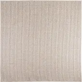 vidaXL Tapis carré FARO Crème 120 x 120 cm Polyester