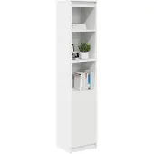 vidaXL Highboard blanc 37,5x35x180 cm Bois composite
