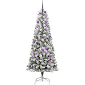 vidaXL Sapin de Noël Artificiel à Branches Articulées 180 cm PVC