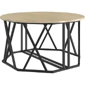vidaXL Table basse Sonoma Chêne 80X80X42 Cm Avec Bois d'Ingénierie Lumarko !