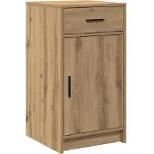 vidaXL Buffet en chêne Artisan 40 x 40,5 x 75 cm, aggloméré
