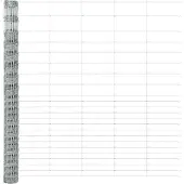 vidaXL Panneau de clôture argenté 25 x 1,6 m Acier galvanisé