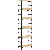 vidaXL Bibliothèque en chêne Sonoma 50x33x188,5 cm Bois d'ingénierie