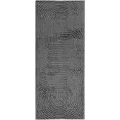 vidaXL Tapis de salon PALMERAS anthracite 150 x 80 cm polyester