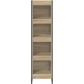 vidaXL Bibliothèque Sonoma 80 x 30 x 155 cm Bois d'ingénierie