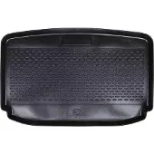 vidaXL Tapis De Coffre Noir Fabia Tpe