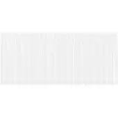 vidaXL Rideaux avec des rideaux Blanc 500x100cm Polyester