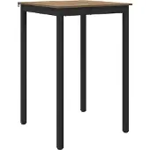vidaXL Table haute en bois composite