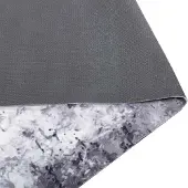 vidaXL Tapis de Cuisine Gris 150 x 45 cm Velours