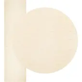vidaXL Tapis de salon HUARTE Crème 1000 x 80 cm Polyester