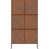 vidaXL Pare-vue Gris 100 x 50 x 180 cm Acier