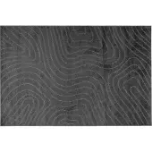 vidaXL Tapis de salon PALMERAS Anthracite 340 x 240 cm Polyester