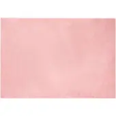 vidaXL Tapis antidérapant en Fourrure artificielle de lapin OLITE Rose