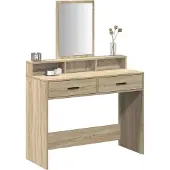 vidaXL Coiffeuse chêne Sonoma 100 x 41 x 140 cm Bois composite