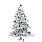vidaXL Sapin de Noël Artificiel à Branches Articulées 150 cm PVC