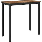 vidaXL Table haute en bois composite