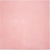vidaXL Tapis en Fourrure artificielle de lapin Olite Rose 160 x 160 cm Polyester