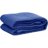 vidaXL Tapis de tente 400x700 cm Bleu PEHD