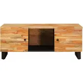 vidaXL Table basse marron 100 x 54 x 40 cm bois massif mangue