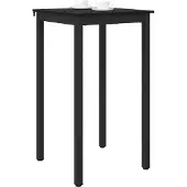 vidaXL Table d'appoint en bois composite, forme carrée