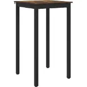 vidaXL Table haute en bois composite