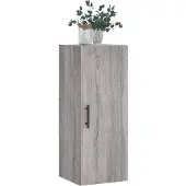 vidaXL Armoire murale Gris Sonoma 34,5x34x90 cm