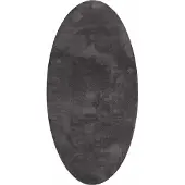 vidaXL Tapis HUARTE Anthracite 100 x 200 cm 100 % polyester