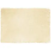vidaXL Tapis en Peau de Mouton Synthétique Crème 160 x 230 cm