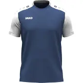 Jako T-shirt unisexe Dynamic - 6170, Couleur:bleu nuit/blanc/gris clair, Taille:XL