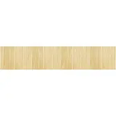vidaXL Tapis rectangulaire naturel clair 80x400 cm bambou