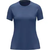 Jako T-shirt femme uni - 6105D, Couleur:bleu nuit, Taille:L (42/44)