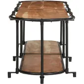 vidaXL Étagère TV 200x42x40 cm en bois massif d'acacia