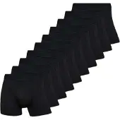 Claudio Boxers en bambou homme, lot de 10, Noir