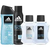 Adidas Ice Dive Case 4-Piece Eau de Toilette Set