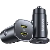 Baseus Gotrip 2 X Usb-C 30W Chargeur de voiture - Noir