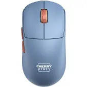 XTRFY M68 - Maus - optisch - 5 Tasten - kabellos - 2,4 GHz - kabelloser Empfänger (USB) - Blau (CX-M68W-BLUE)
