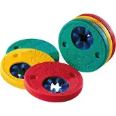 Delphin Rondelles Pour Nager, 1 Lot De 6 Rondelles, Diverses Couleurs