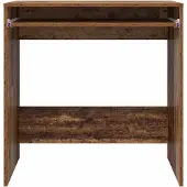 vidaXL Bureau , bois de récupération, panneaux de particules, 77,5 x 43 x 79 cm