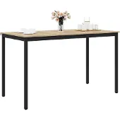 vidaXL Table haute en aggloméré, rectangulaire
