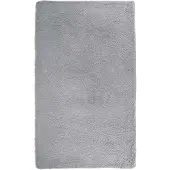 vidaXL Tapis shaggy à poils longs NAVARRA gris argenté 80x150 cm